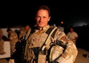 El general británico Roly Walker