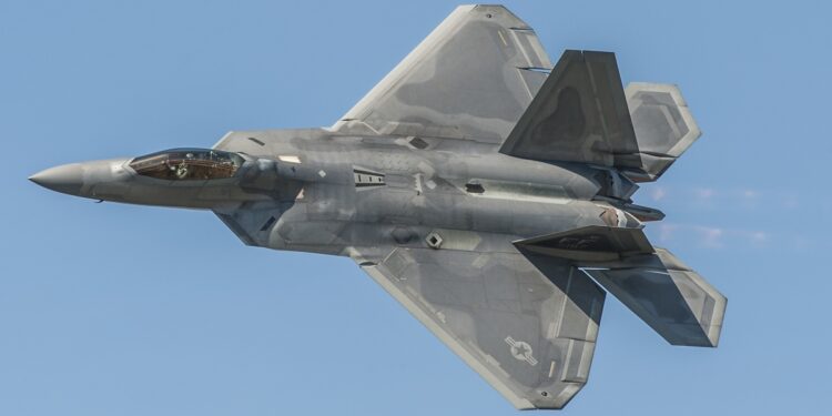 F-22 Raptor de la Fuerza Aérea de Estados Unidos