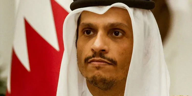 El primer ministro de Catar, Mohamed Abdulrahmán al Thani