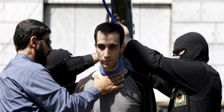 Hombre a punto de ser ejecutado en Irán