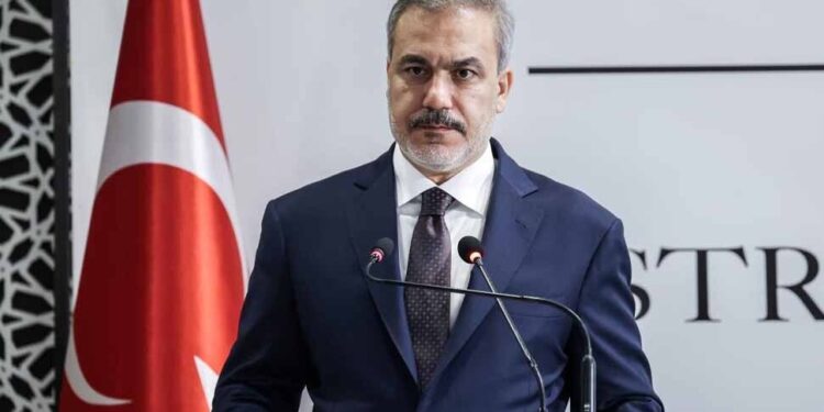 El ministro de Exteriores, Hakan Fidan