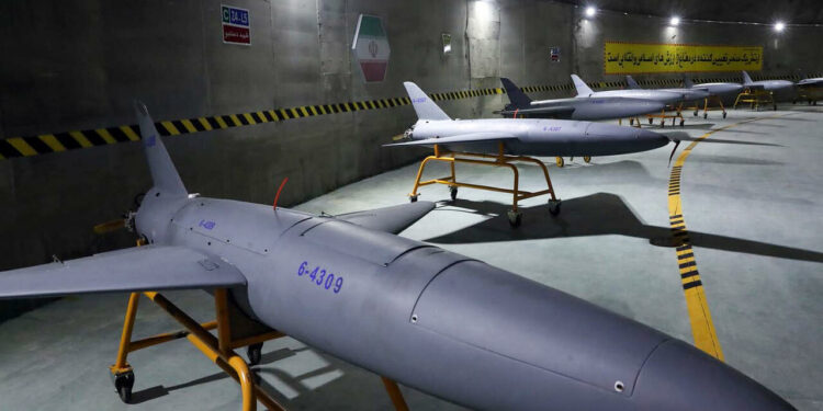 Iran Unveils Underground Drone