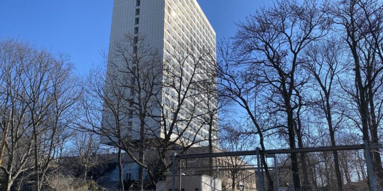 Towering home to Russian