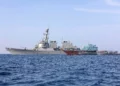 According to US Navy Iran seized oil tanker in Gulf