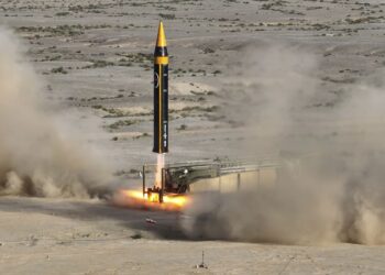 Despite tensions over its Nuclear program, Iran unveiled a ballistic missile