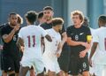 The Qatar-New Zealand soccer match was abandoned at halftime due to allegations of racial abuse