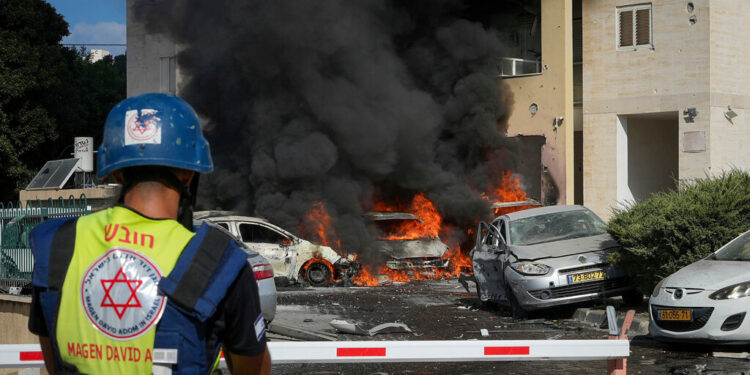 Hamas Surprise Attack out of Gaza Stuns Israel