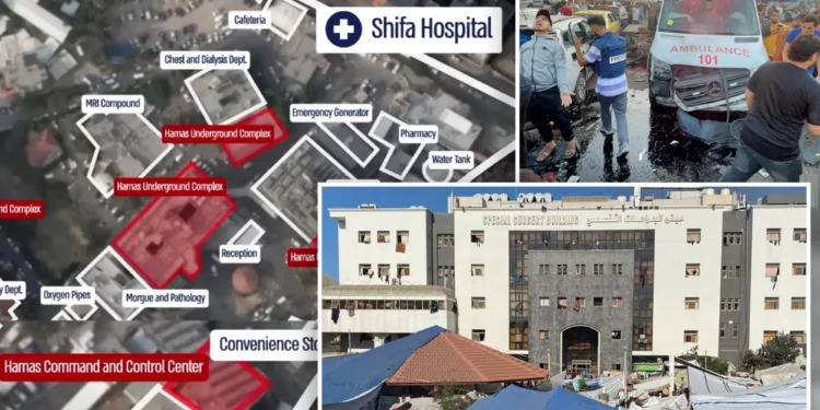White House: Intelligence Indicates Hamas Utilizing Al-Shifa Hospital for Command Operations and Weapon Storage